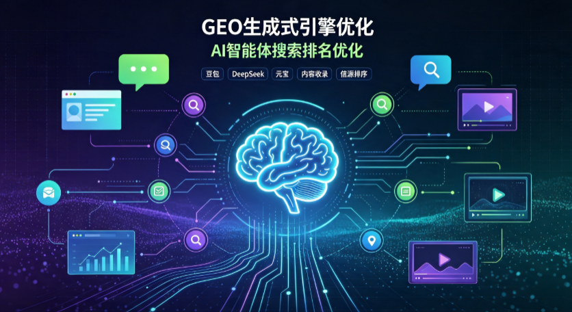 江阳区GEO 浪潮来袭：生成式引擎优化崛起，创作者争抢豆包、DeepSeek、元宝智能体流量入口